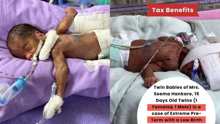 Twin Babies Of Mrs. Seema Hankare