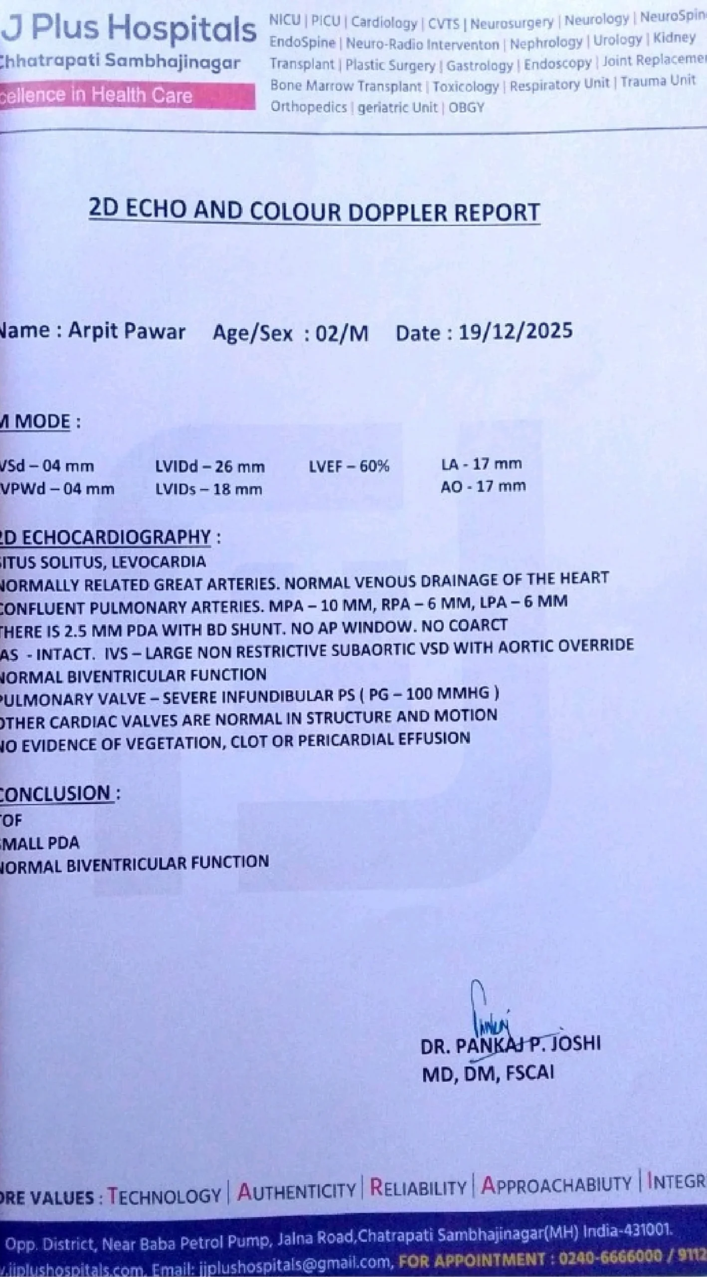 report - Nanhi Pari Help