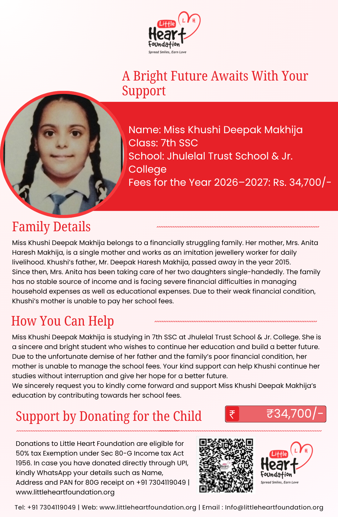 Nanhi Pari Foundation Appeal Letters (9)